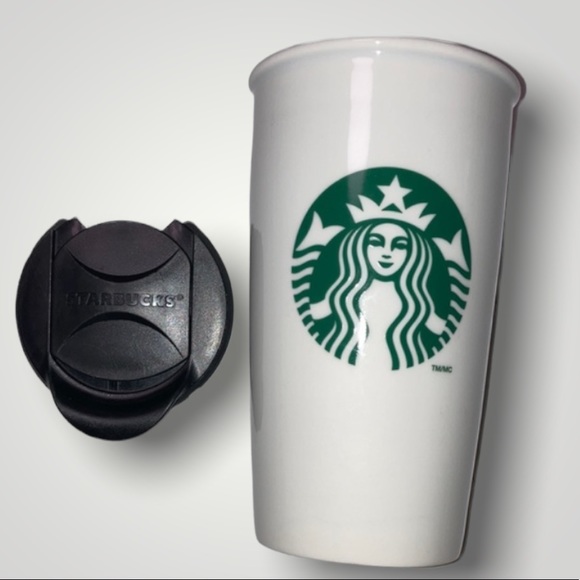 Starbucks Kitchen Starbucks Ceramic Travel Tumbler Poshmark